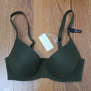 NWT Aerie SMOOTHEZ Plunge Pull On Push-Up Bra/ 30C